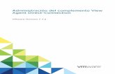 Administración del complemento View Agent Direct-Connection · 2 Ejecute el archivo de instalación del complemento VADC con las opciones de la línea de comando para especificar