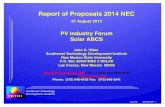 Report of Proposals 2014 NEC€¦ · 8/17/12! 2014 ROP- 3! Understanding the Proposals! Know and understand the 2011 NEC! Read the proposals and substantiations and CMP actions in