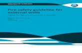 Fire safety guideline for external walls - CSIRO/media/Do-Business/Files/Services/CSIRO-Exte… · Fire safety guideline for external walls . A guide for high-rise construction in