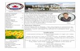 Leisure Time for Seniors Newsletter · 2019-02-04 · I wandered lonely as a cloud That floats on high o'er vales and hills, When all at once I saw a crowd, A host, of golden daffodils;