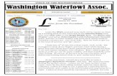 VOICE OF THE WATERFOWLER Washington Waterfowl Assoc.wwa.shuttlepod.org/Resources/Newsletters/14-07 WWA... · 14. Case of 12 gauge, 2 ¾ inch magnum shotshells. 15. Case of 12 gauge,