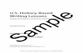 U.S. History-Based Writing Lessons…U.S. History-Based Writing Lessons: Student Book 5. Introduction. The lessons in this book teach Structure and Style™ in writing . As they move