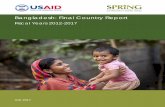 Bangladesh: Final Country Report - SPRING · Bangladesh: Final Country Report . Fiscal Years 2012-2017 . Bangladesh: Final Country Report . ... impact nutrition practices and policies