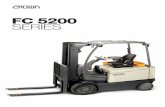 FC 5200 SERIES - Crown Equipment Corporation · FC 5200 Series is designed for uptime. And when service is needed, we've simpliﬁ ed access for ease and efﬁ ciency. The FC 5200