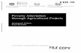 Poverty Alleviation through Agricultural Projects · 2 Poverty Alleviation through Agricultural Projects c. Draw lessons from agricultural projects that have successfully incorporated