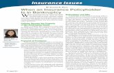 Insurance Issues - Brouse...extinguish liabilities that have already accrued, and policy rescissions are retroactive.3 There are obvious public poli-cy concerns if there has been a