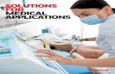 SOLUTIONS FOR MEDICAL APPLICATIONS · 2020-05-14 · Block Diagram INFUSION PUMPS Infusion pumps are used to deliver fluids, medicines or nutrients to patients. Fluids and medicines