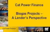 Cat Power Finance Biogas Projects - ICESN 01 09 CPF-AP Biogas Co… · Cat Power Finance 5 Case Study – Krabi Waste to Energy Project took 3.5 years to reach financial close CPF