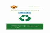 Handbook for Waste Disposal OFF-POST · visit: or call 07031631550 ... (€3.60/pick-up) No additional charges No additional charges In the County of Böblingen containers are provided
