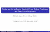 Banks and Cross-Border Capital Flows: Policy Challenges and Regulatory ... · Banks and Cross-Border Capital Flows: Policy Challenges and Regulatory Responses Philip R. Lane, Trinity