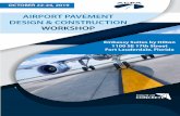 AIRPORT PAVEMENT DESIGN & CONSTRUCTION WORKSHOP...The American Concrete Pavement Association will present a three-day national workshop on best practices used in the design, construction,