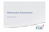 FGB Investor Presentation · FGB Investor Presentation May/June 2015. 2/40 Disclaimer ... Abu Dhabi Economic Overview Sharjah ABU DHABI Dubai Ajman Umm al-Quwayn Ras al-Khaymah Fujairah