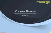 Company Overview · 2L BIO Co., Ltd October, 2015 Phd. Lee, Kyeong-Ro R&D, Production, and sales for Cosmetic & Medical devices 101-ho Ga-dong, Incheon Techpia, 17, Geobuk-ro, Seo-gu,