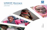 UNDP Kenya Annual Report · UNDP Kenya Kenya development highlights for 2018 Poverty remains high despite a decline in the poverty rate from 46.6% in 2005/06 to 36.1% in 2015/16.