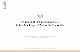 Small Business Holiday Workbook · number of current instagram followers _____ number of instagram followers on january 1st _____ holiday content tracker description of content platform