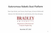 Autonomous Robotic Boat Platform - Bradley Universitycegt201.bradley.edu/.../Deliverables/Progress_Presentation_Final.pdf · 1.) The center of any given circle is the intersection