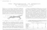 €¦ · CHAPTER Management of Alligators in Louisiana, USA Ted Joanenl and Larry McNease The Under the Endangered Species Act of 1973, the U.S. Fish and Wildlife Service designated