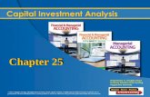 No Slide Title · capital investment analysis. 2. Evaluate capital investment proposals using the average rate of return and cash payback methods. 3. Evaluate capital investment proposals