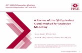 A Review of the Q9 Equivalent Cloud Method for Explosion …s177835660.websitehome.co.uk/research/UKELG_61_Q9_James_Ste… · FLACS under-predicted by more than a factor of two (on