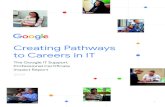 Creating Pathways to Careers in IT - Google Searchservices.google.com/...cert_impactreport_booklet_rgb_digital_version… · 1 Creating Pathways to Careers in IT The Google IT Support