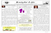 1 Knight Lifeuknight.org/Councils/KL FEB 2015.pdf111 1 Feb 2015 Vol. 81, No. 2, February 2015 Find us on Facebook at “Rosensteel Council” Web site - Knight Life The Official Publication