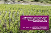Climate change and rice economy in Asia: Implications for trade policy · 2019-03-26 · Climate change and rice economy in Asia: Implications for trade policy. Rome, FAO. 62 pp.