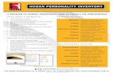 HOGAN pERSONALITy INVENTORysagelearning.com.au/images/sage-HPI.pdf · HOGAN PERSONALITY INVENTORY INTRODUCTION The Hogan Personality Inventory is a measure of normal personality and