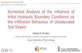 Numerical Analysis of the Influence of Initial Hydraulic Boundary … · 2019-10-25 · 2 Introduction –Why unsaturated soil mechanics? Numerical back-calculation of Lysimeter-data