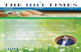 THE IIHT TIMES · THE IIHT TIMES CEO’s Desk. Page - 2 Almost everyone who gets online these days use cloud service, sometimes even without noticing. Services like watching movies,