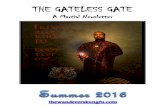 THE GATELESS GATE - wandererskungfu.comwandererskungfu.com/wp-content/uploads/2017/10/The...THE GATELESS GATE A Martial Newsletter thewandererskungfu.com . e 1 That is my Sifu on the