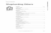 T C S Shepherding Others - sodsod.comsodsod.com/wp-content/uploads/2014/12/shepherding-others.pdf · Advice” (p. 12), “Raising Up Shepherding Groups” (p.13), and “Shepherding