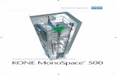 OPTIONS AND SHAFT DIMENSIONS 0.63-1.75 m/s; 320 ... - …...KONE MonoSpace 500 pit height (PH) Speed (m/s) Standard (mm) 0.63 1050 1.0 1050 1.6 1200 1.75 1200 Max 1550 KONE MonoSpace