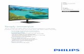 271E1SCA/00 Philips Full HD Curved LCD monitor · Full HD Curved LCD monitor E Line 27" (68.6 cm), 1920 x 1080 (Full HD) Curved display design. Desktop monitors offer a personal user