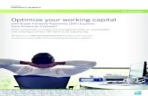 Optimize your working capital - American Express/media... · optimize working capital reduce your reliance on cheques transition more suppliers to electronic payments strengthen supplier