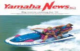 Yamaha News,ENG,No.1,1995,1月,1月,Big waves coming for … · 2016-08-30 · history of Yamaha Water Vehicles,The Technology,YCLS: Yamaha Computerized Lubrication System,Original