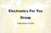 Electronics For You Publications Profileeandtechmedia.com/Documents/2019-EFY-GroupProfile.pdf · EFY Events India Electronics Week (IEW) IoTshow.in, LEDasia.in, Test & Measurement,