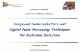 Compound Semiconductors and Digital Pulse Processing ... · “Compound Semiconductors and Digital Pulse Processing Techniques for Radiation Detection’’ X-ray and gamma ray spectroscopy