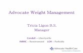 Advocate Weight Management · 2020-05-12 · Advocate Weight Management Program •Physical activity is critical for long-term weight management & strongly encouraged in our program.
