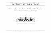 TOLLESON ELEMENTARY SCHOOL DISTRICT NO. 17€¦ · Comprehensive Annual Financial Report Fiscal Year Ended June 30, 2015 9261 West Van Buren Street Tolleson, Arizona 85353. TOLLESON