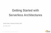 Getting Started with Serverless Architecturesaws-de-media.s3.amazonaws.com/images/Webinar/Serverless...Getting Started with Serverless Architectures Agenda Background AWS Lambda Amazon