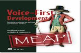 Voice-First Development: Designing, developing, and ... Voice-First Development . Designing, developing,
