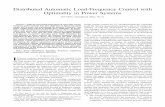 Distributed Automatic Load-Frequency Control with ... · system-wide optimal load control techniques as an unresolved task. For load-side frequency control, centralized methods [12],