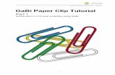 GaBi Paper Clip Tutorial Part 1 – Manual GaBi Paper Clip Tutorial · GaBi Paper Clip Tutorial Part 1 – Manual 1 . GaBi Paper Clip Tutorial. Part 1 . Introduction to LCA and modelling