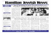 Hamilton Jewish News - Amazon Web Services · Hamilton Jewish News UJA Federation of hamilton is working hard in preparation of the launch of the UJA 2003 Campaign. he official t