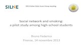 Social network and smoking: a pilotstudyamonghigh ... · The social pattern of smoking • Smoking is an important risk factor for health • It is socially patterned – This is