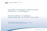 Guide to Major Eleventh Edition Changes: Australian Coding .../media/Files... · Z45.2 Adjustment and management of vascular access device Z53.3 Procedure abandoned after initiation