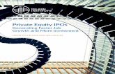 Private Equity IPOs - Milken Institute Equity IPOs... · 4 Steven N. Kaplan and Per Strömberg, ”Leveraged Buyouts and Private Equity,” Journal of Economic Perspectives, Volume