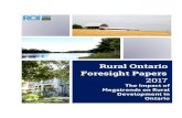 Rural Ontario Foresight Papers - OGRA Conferenceograconference.ca/wp-content/uploads/2015/09/Rural... · No Ordinary Disruption: the four forces breaking all the trends, McKinsey