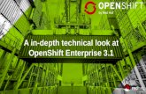 A in-depth technical look at OpenShift Enterprise 3people.redhat.com/mlessard/mtl/presentations/fev2016/Openshift31 … · # yum -y install docker Other steps : Configure Docker +