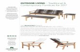 OUTDOOR LIVING – Traditional & Contemporary Furniture for 2017s3.amazonaws.com/yourguide-production-assets/... · T: +1 856 273 7878 Also new for 2017 is this extending dining table.